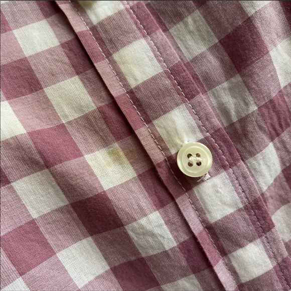 J Crew | The Perfect Shirt w/ Gingham Print - Picture 6 of 7